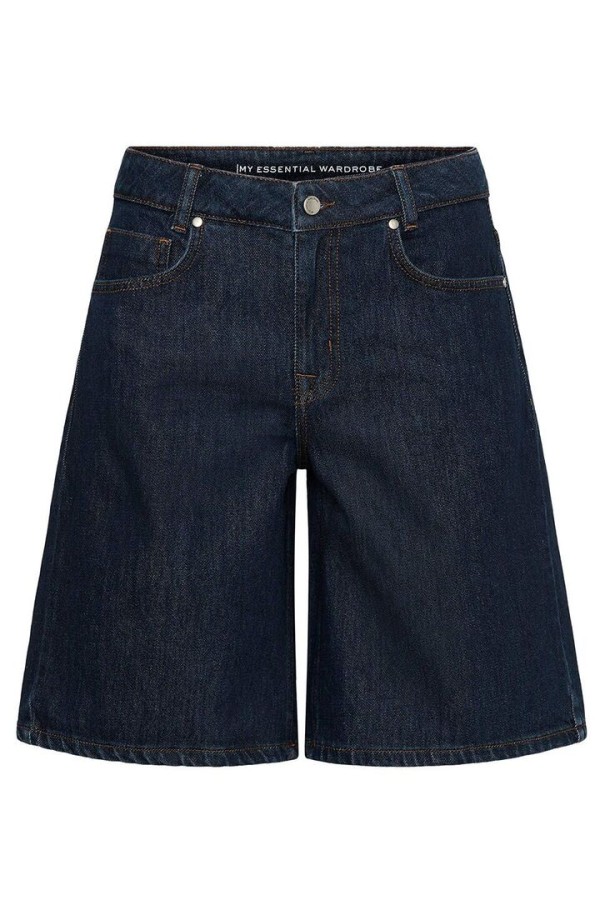 MWZITA 139 High-W-Wide Shorts Dark Blue