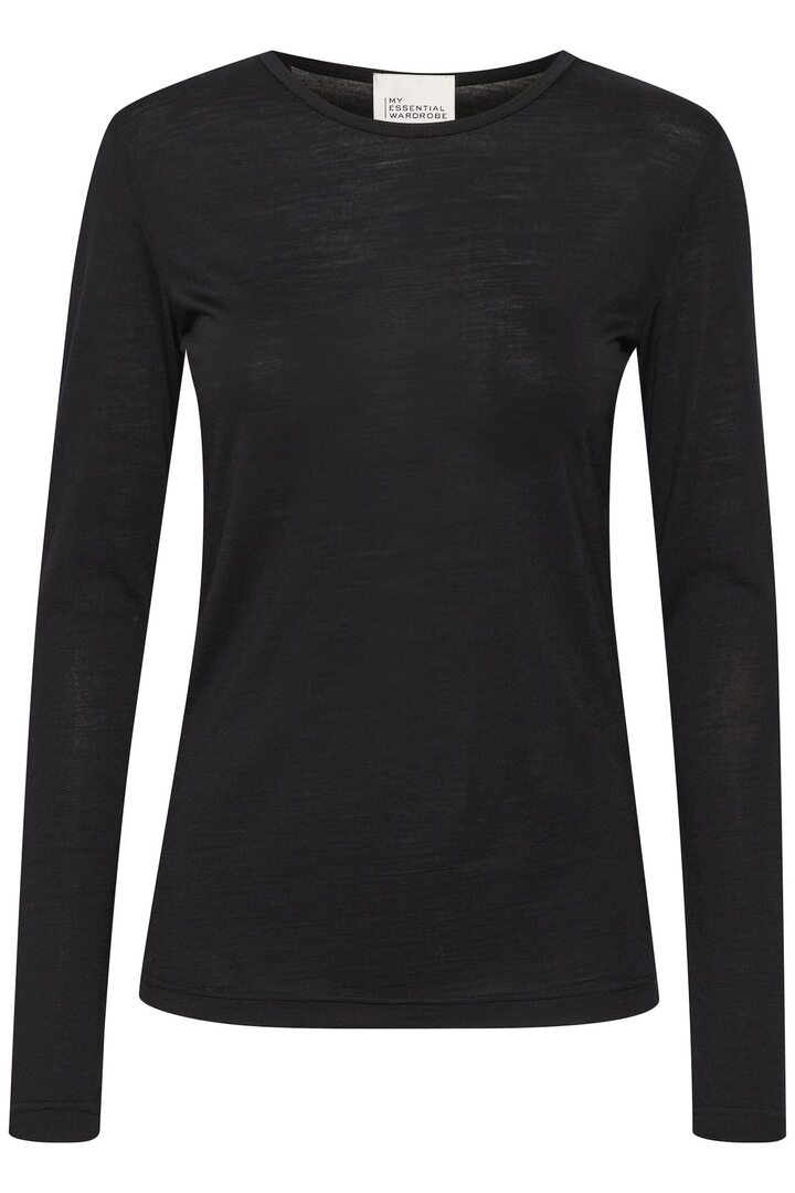 10 THE ONECK LONG SLEEVE BLACK