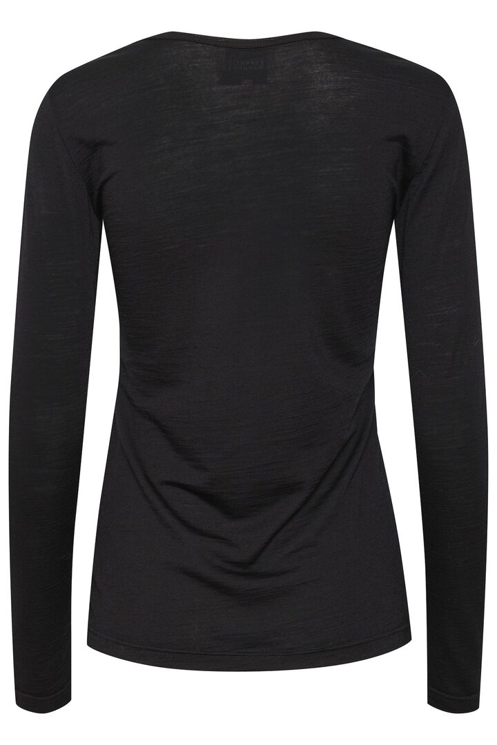 10 THE ONECK LONG SLEEVE BLACK