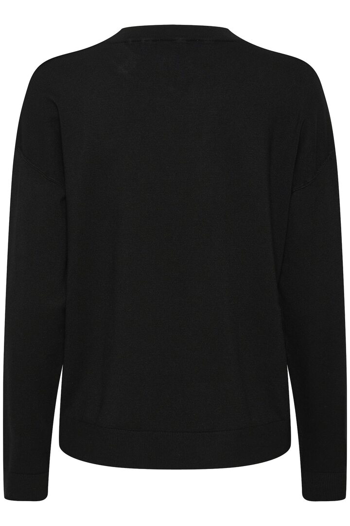 EMMAMW KNITTED PULLOVER BLACK