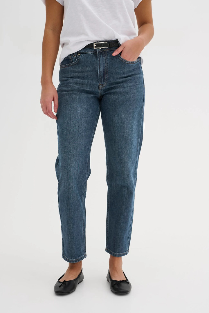 34 THE MOMMY 139 HIGH TAPERED Dark Blue Retro Wash