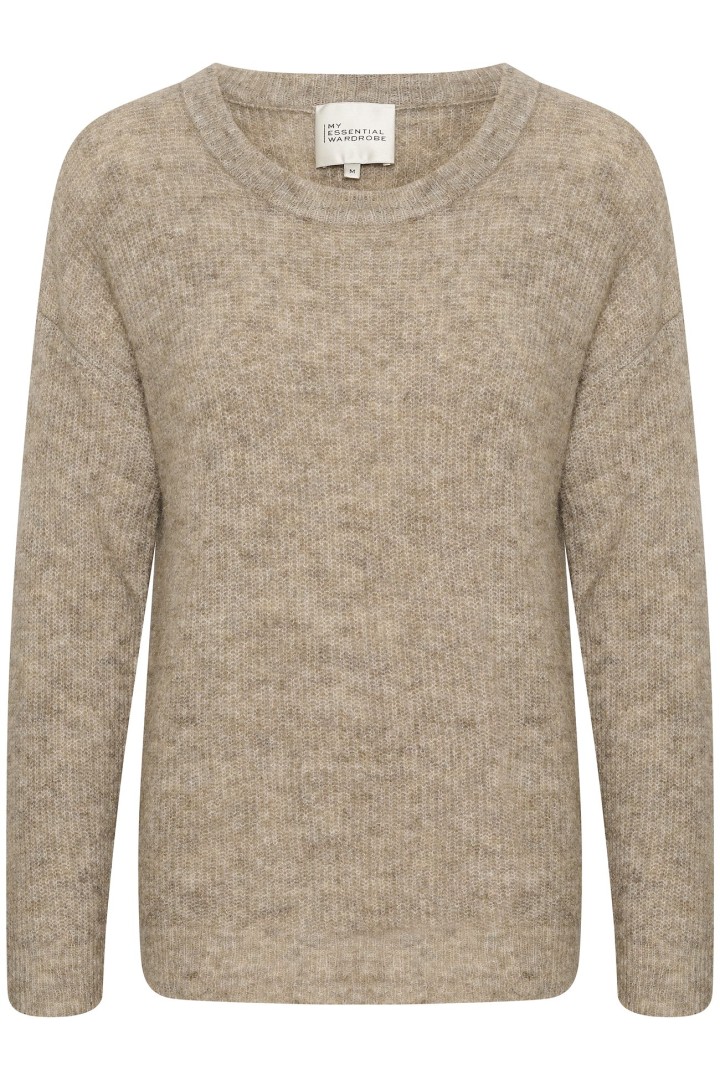 05 THE KNIT PULLOVER DUNE MELANGE