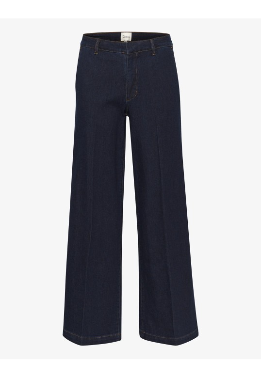 LARAMW TROUSERS DARK BLUE UN WASH