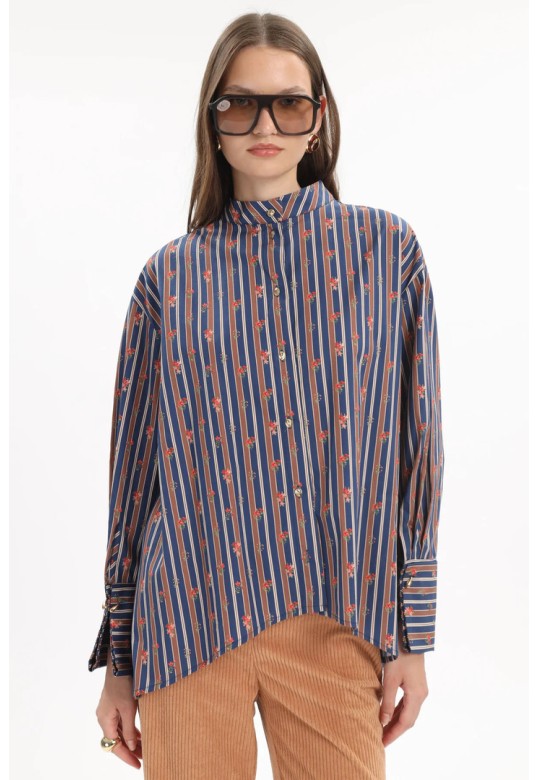 Printed Oversized Shirt