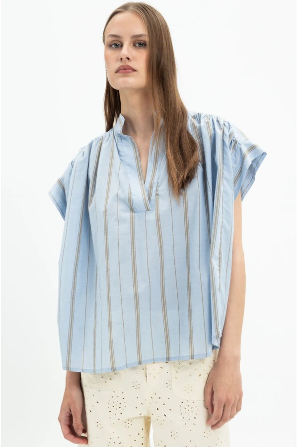 Cap Sleeve Blouse