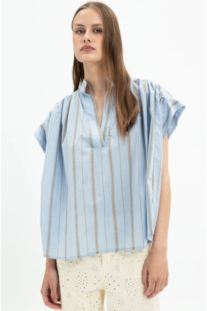 Cap Sleeve Blouse