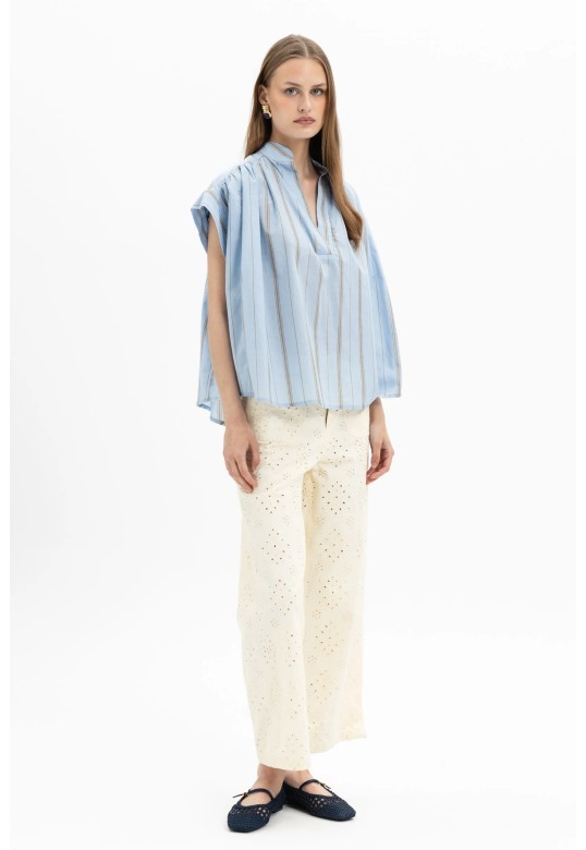 Cap Sleeve Blouse