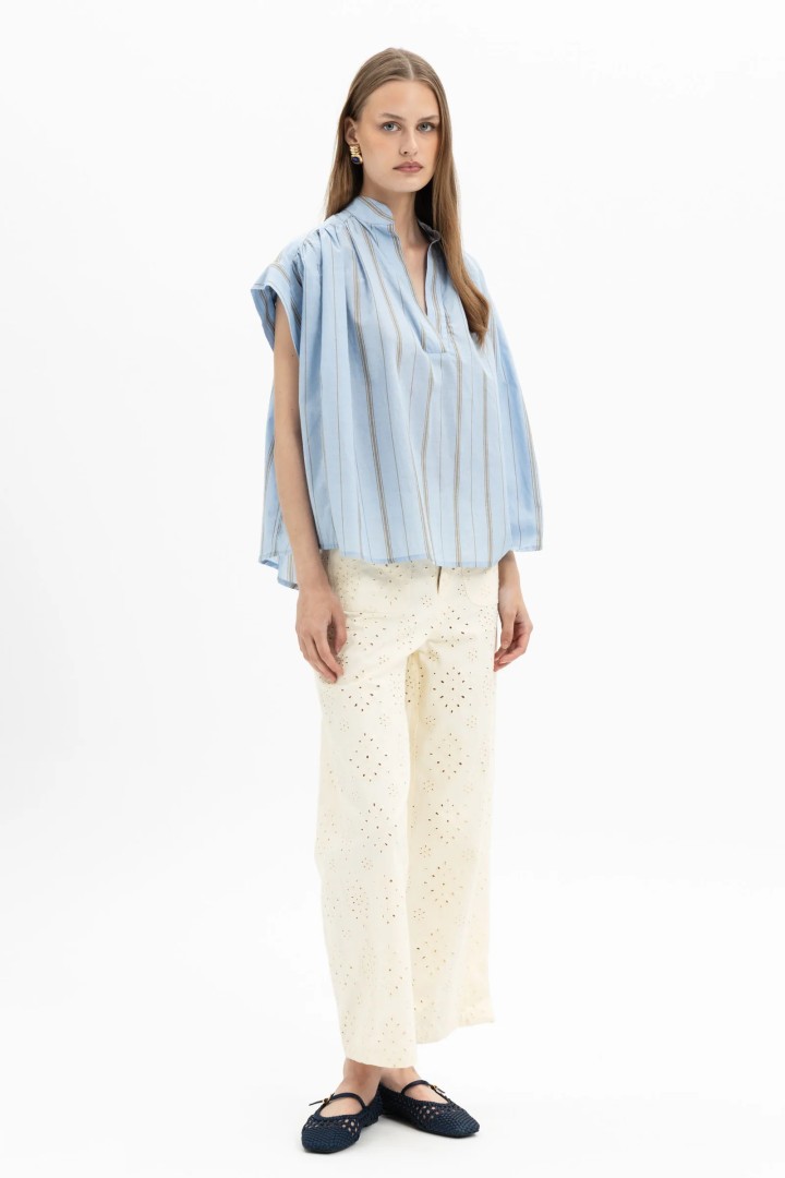 Cap Sleeve Blouse