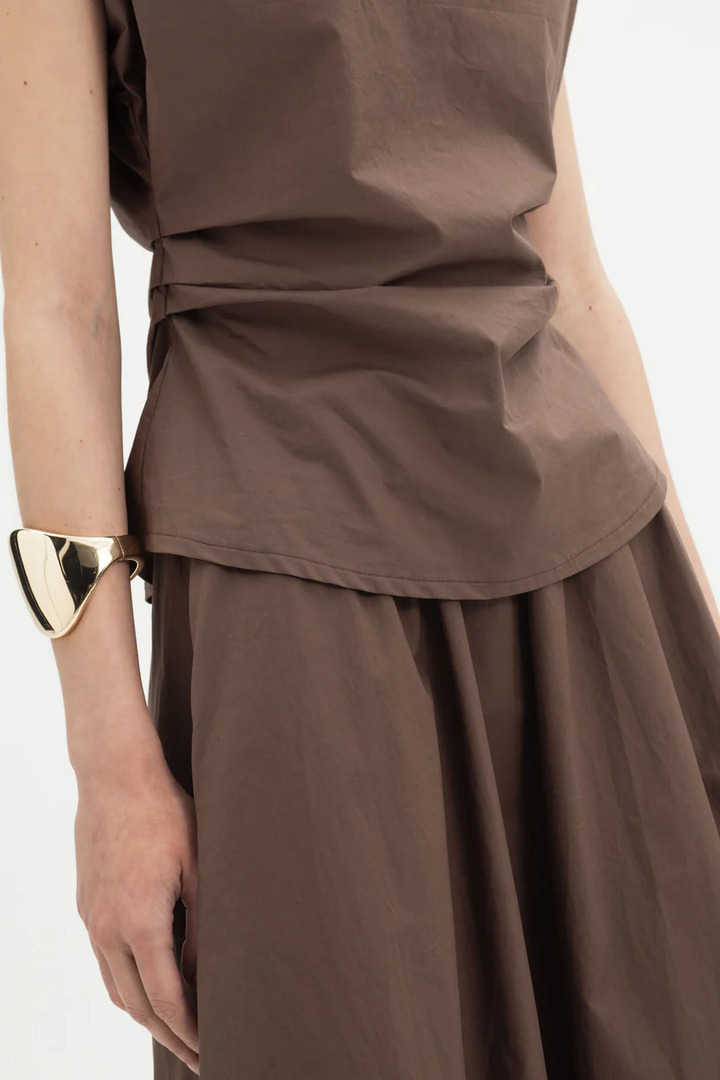 Midi Skirt Chocolate