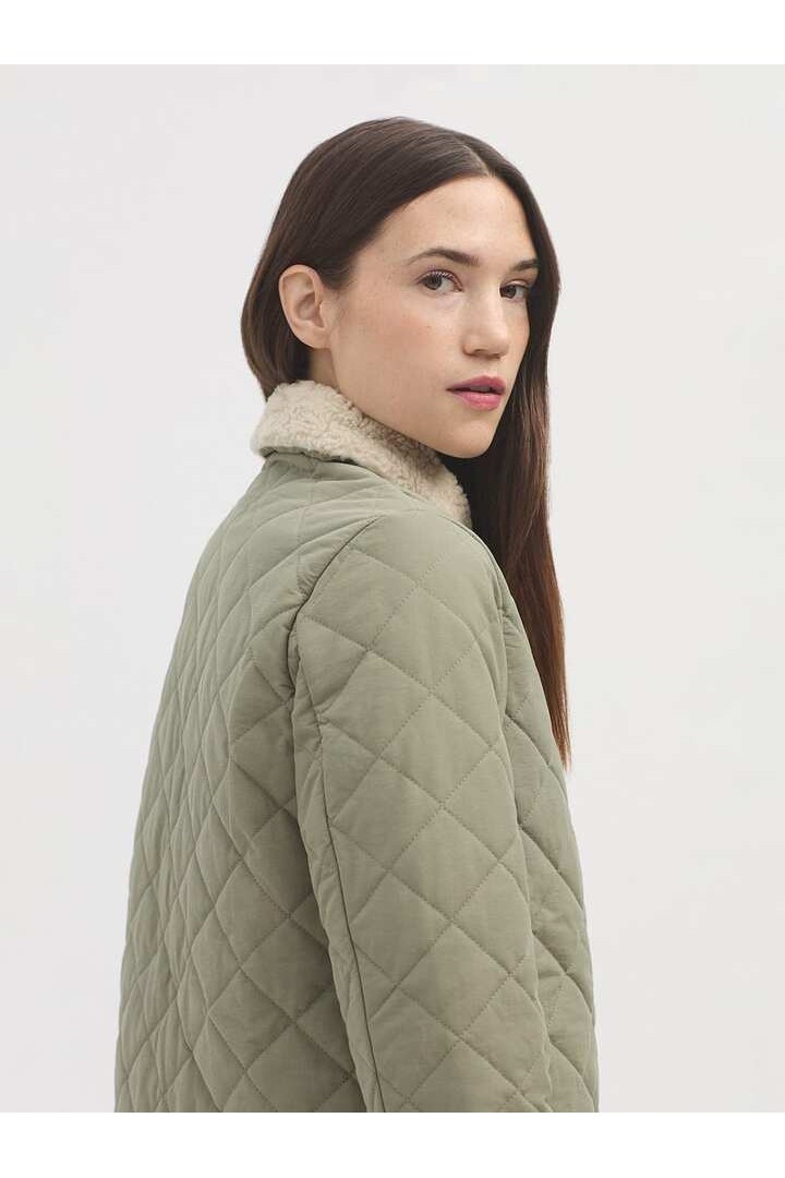 Jacket with removable gilet medium stone