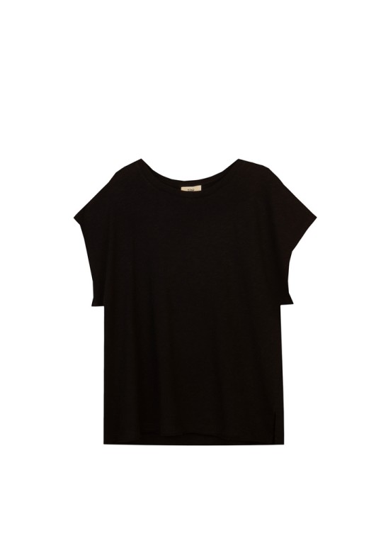 Ariadne cotton t-shirt black