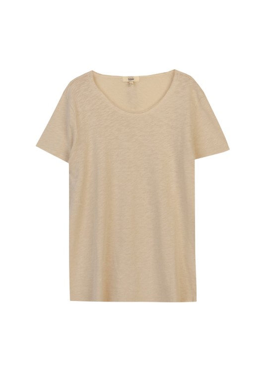 Ariadne cotton t-shirt beige