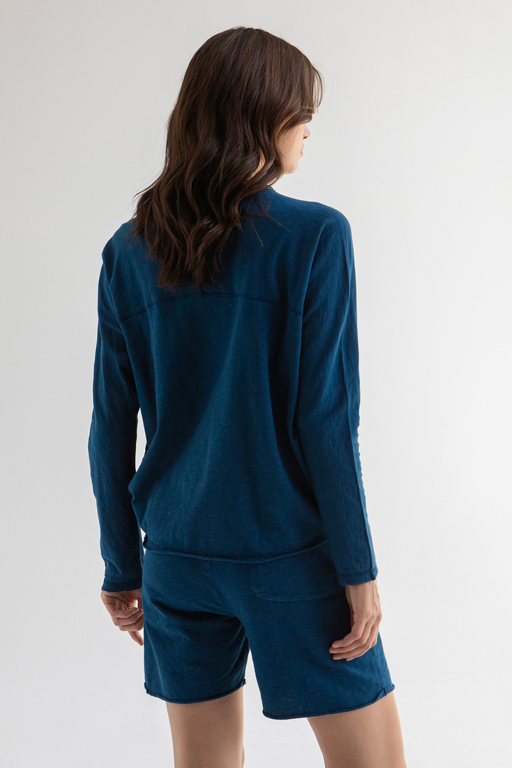 ARIADNE BLOUSE MARINE
