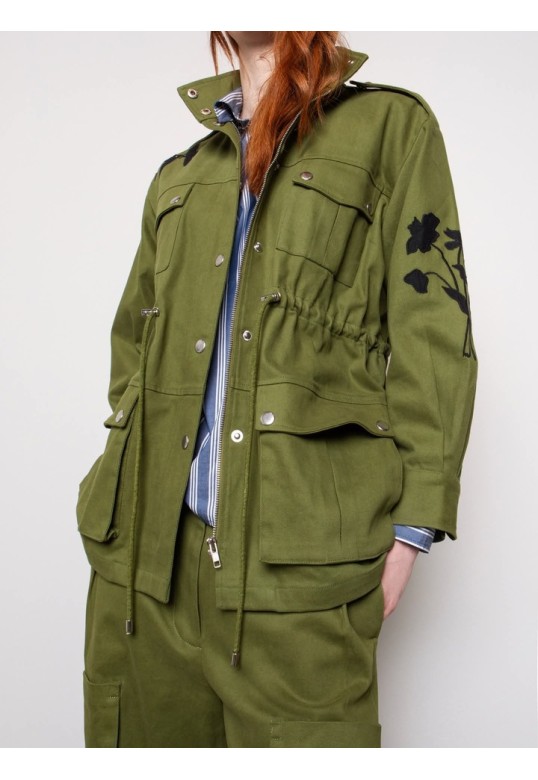 PESTO MILITARY JACKET GREEN