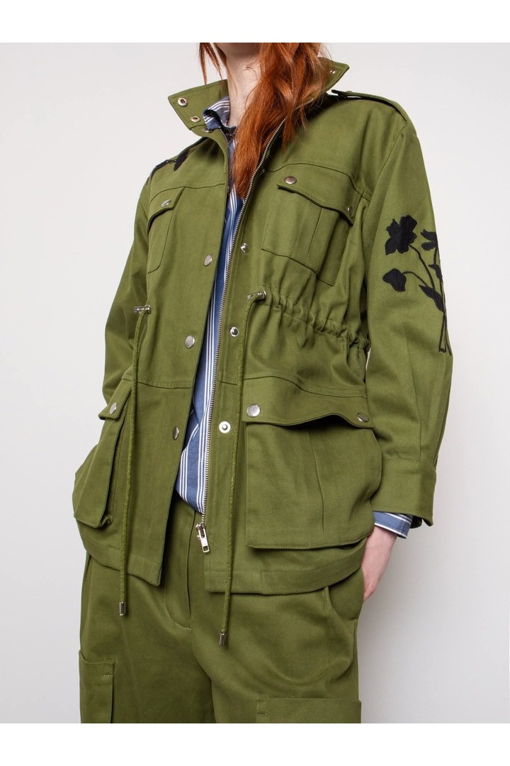 PESTO MILITARY JACKET GREEN