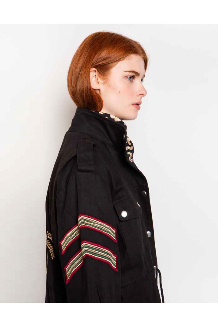 PESTO MILITARY JACKET BLACK