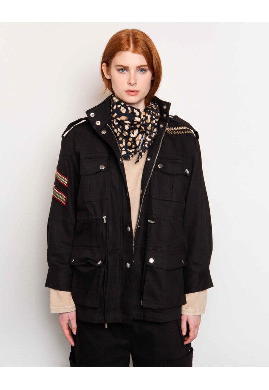 PESTO MILITARY JACKET BLACK