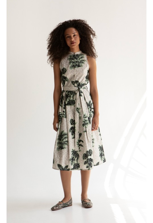 SAFARI DRESS GREEN