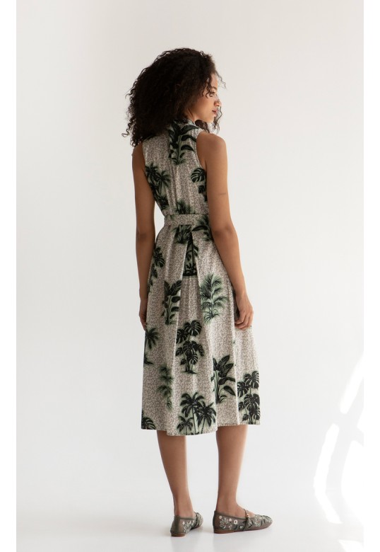 SAFARI DRESS GREEN