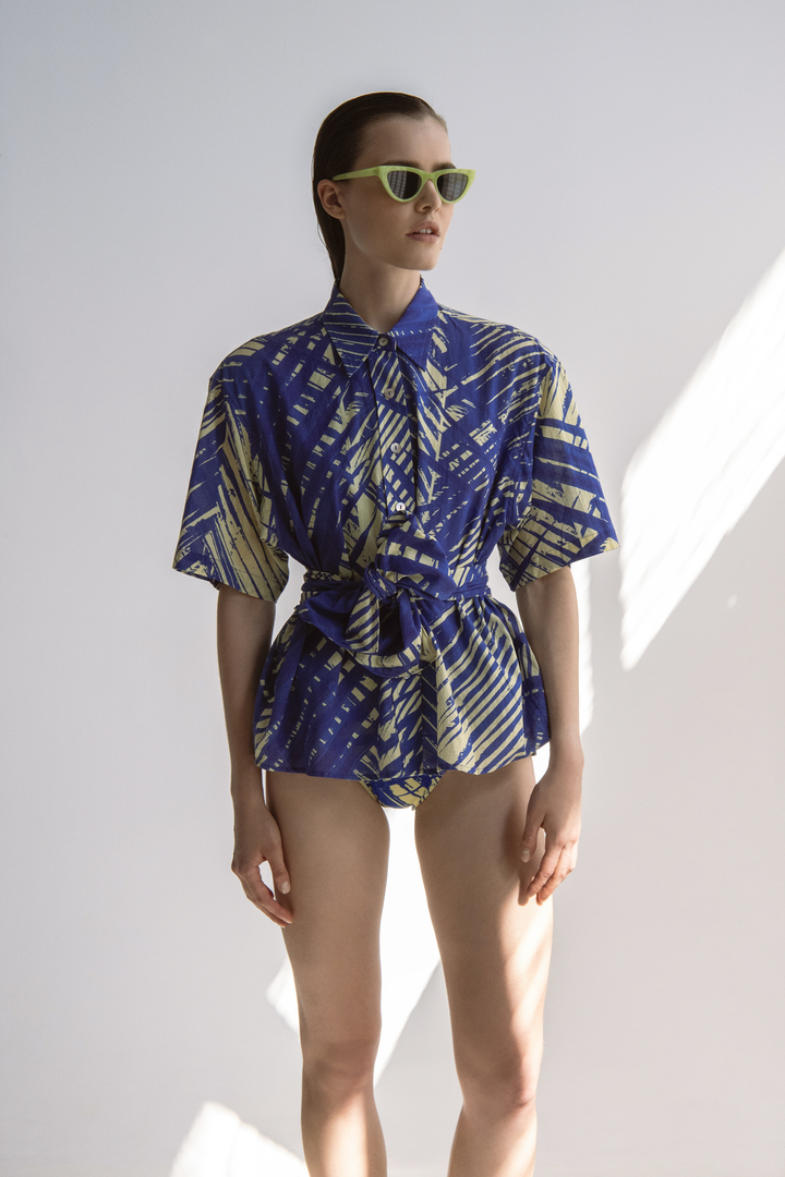 PALM PRINT SHIRT