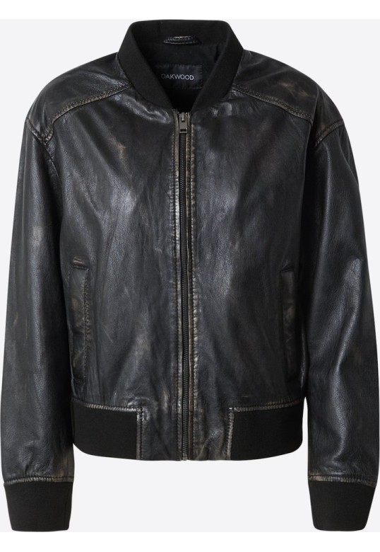 FRANKIE BOMBER LEATHER JACKET