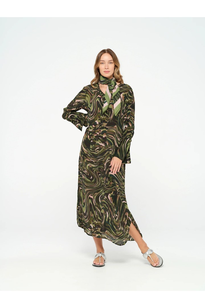 Long Genie-Playa Grande-Viscose-Camo