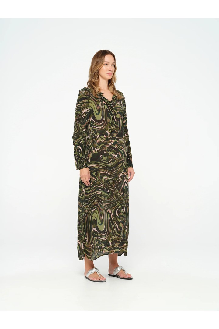 Long Genie-Playa Grande-Viscose-Camo