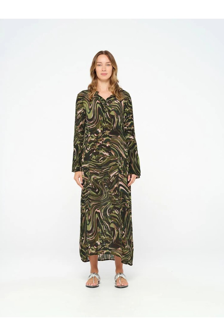 Long Genie-Playa Grande-Viscose-Camo