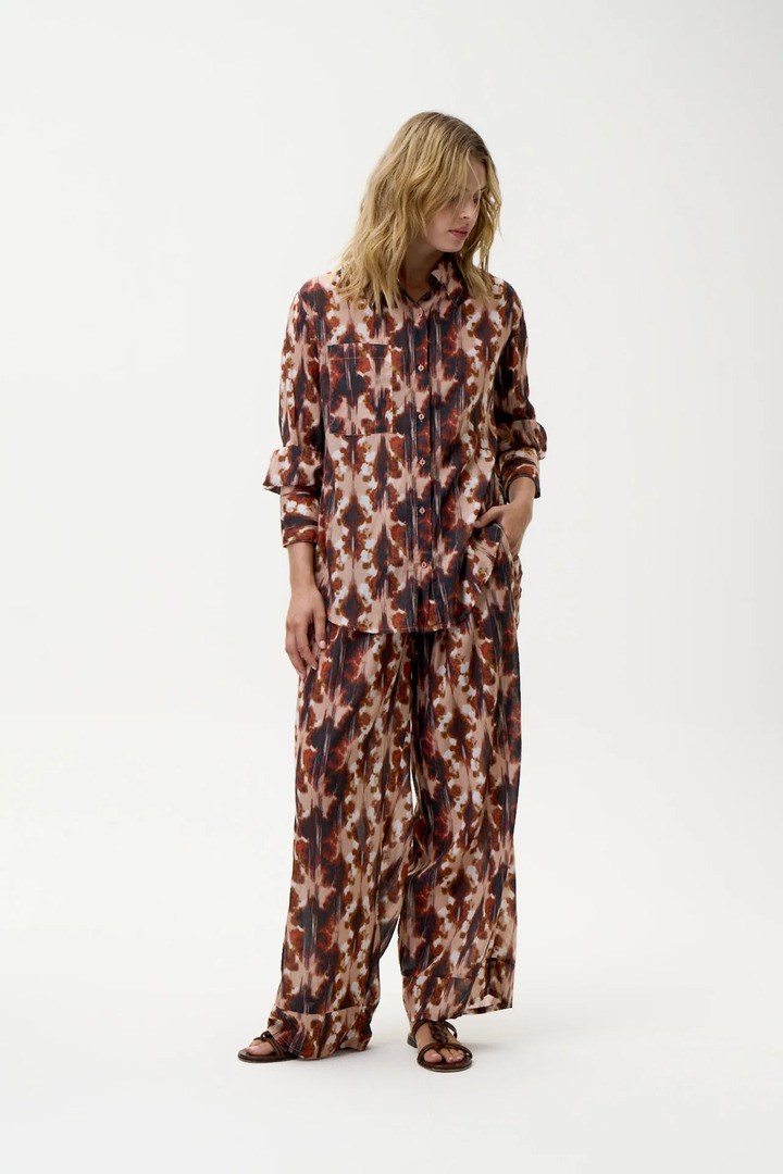 Claudia Shirt-Mallorca-Sushi Voile-Mocha