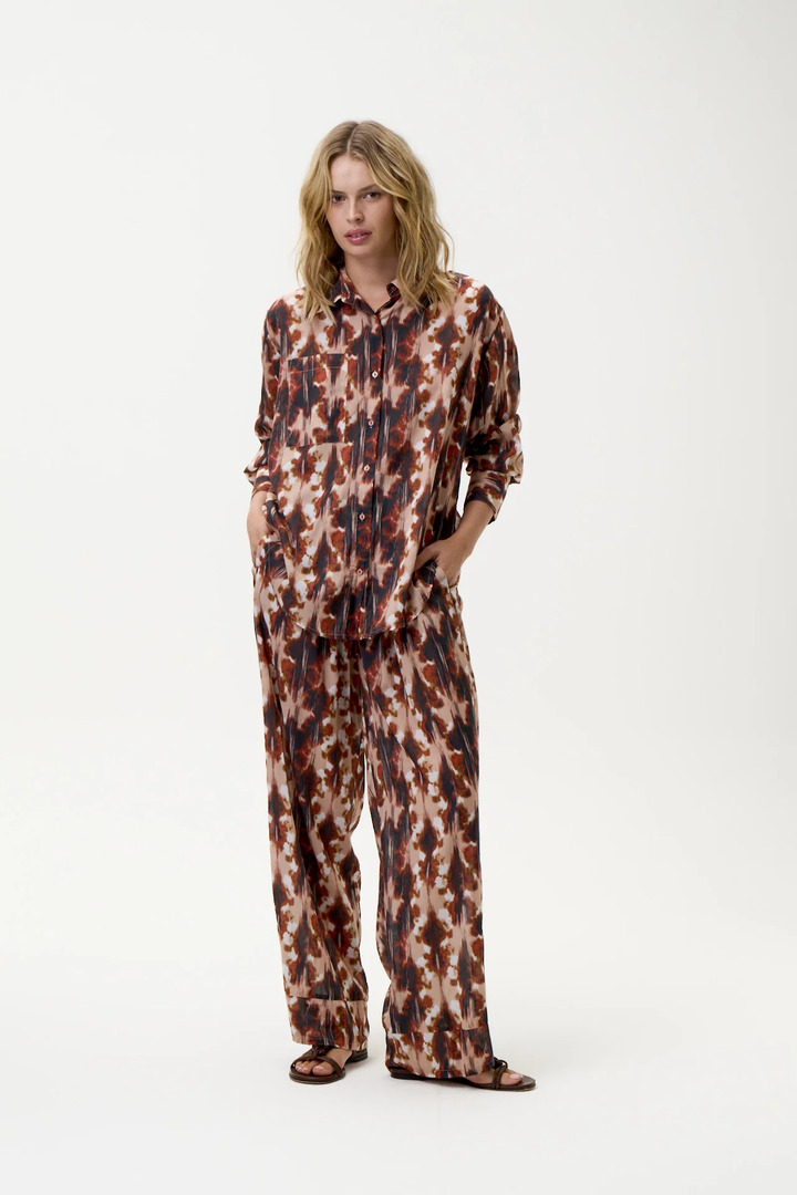 Claudia Shirt-Mallorca-Sushi Voile-Mocha