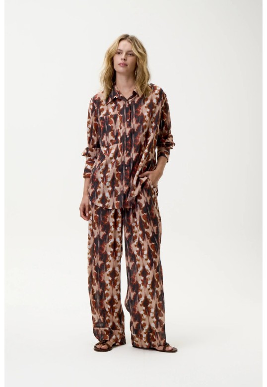 Claudia Shirt-Mallorca-Sushi Voile-Mocha