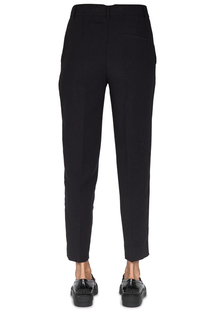 Cigarette trousers black