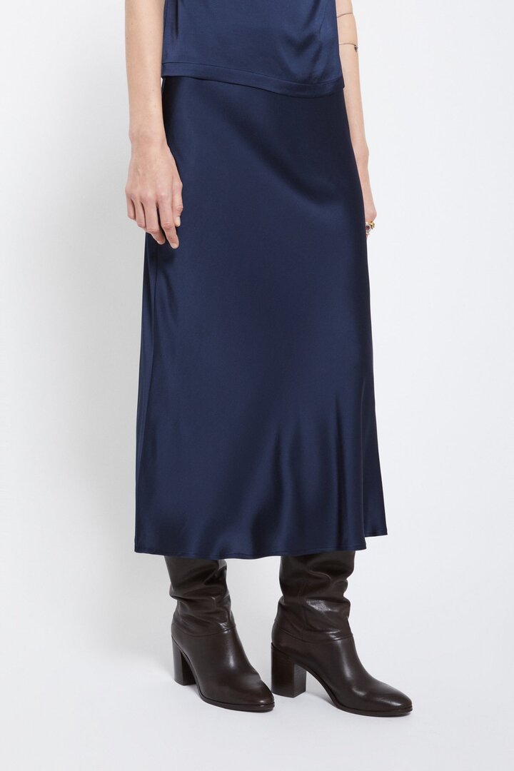 Viscose long skirt night