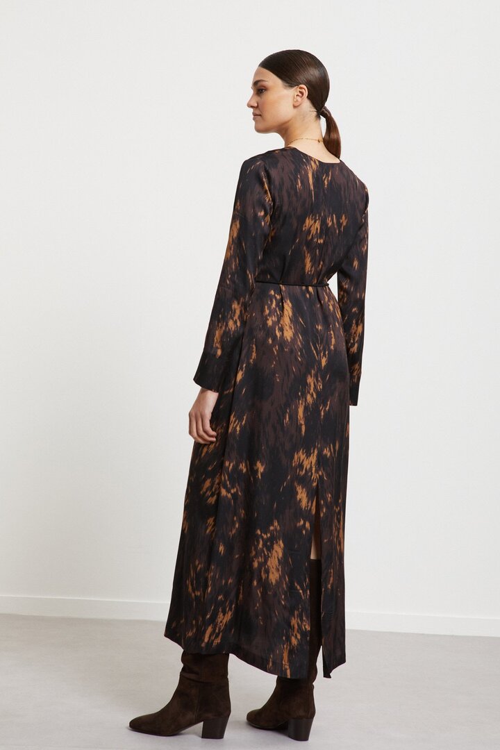 Viscose midi dress
