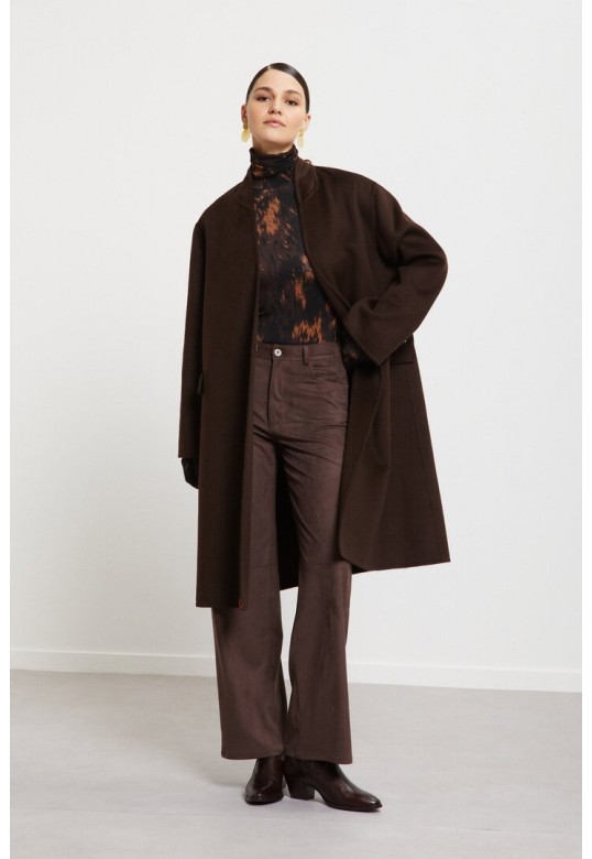 Midi coat Brown