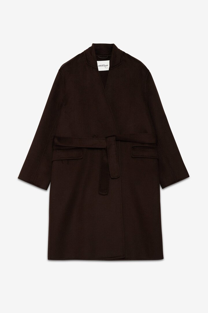 Midi coat Brown