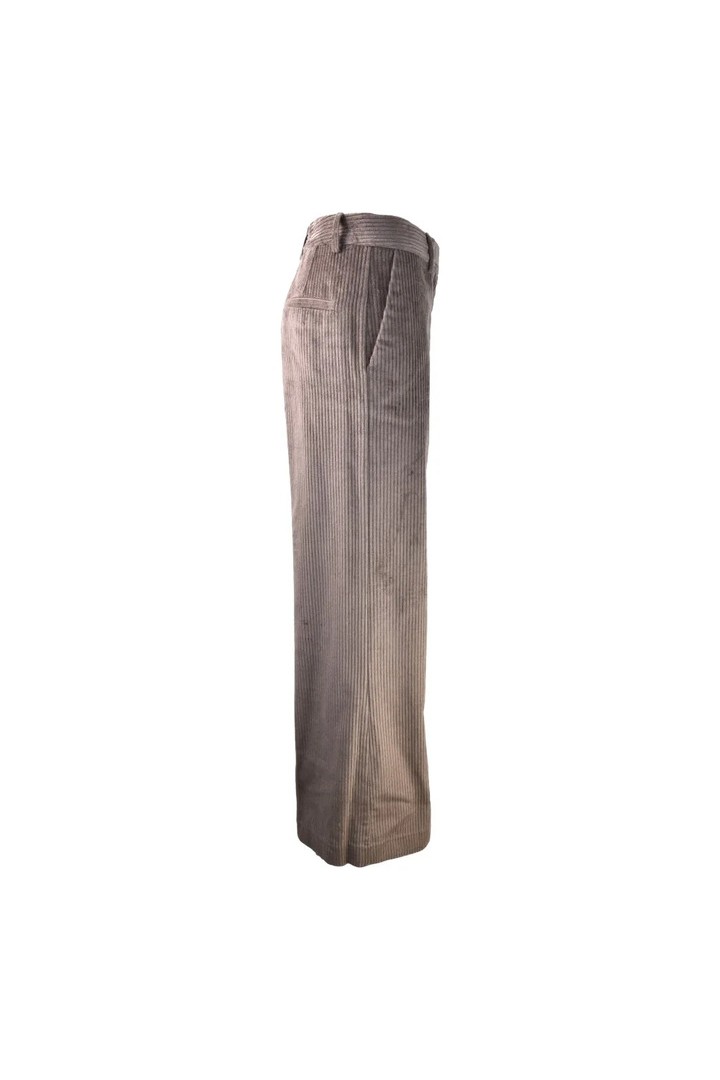 Velvet trousers Brown