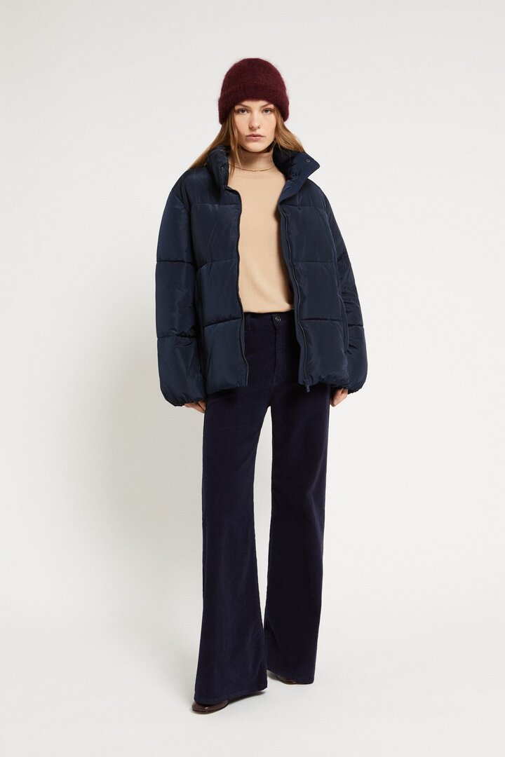 Velvet palazzo jeans Night