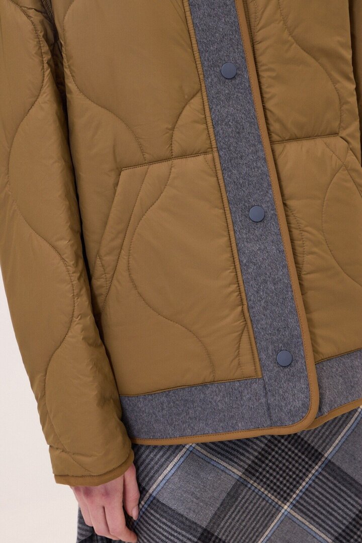 Quilted short jacket