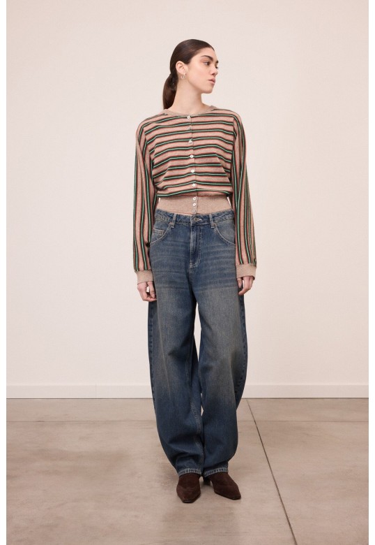Adjustable balloon jeans