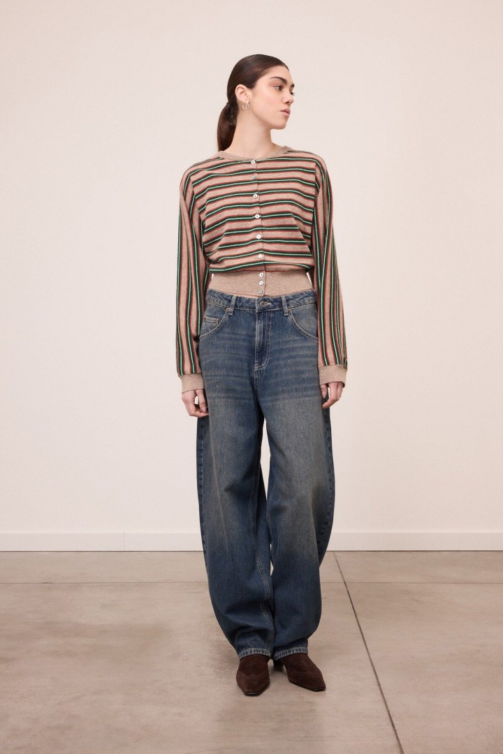 Adjustable balloon jeans
