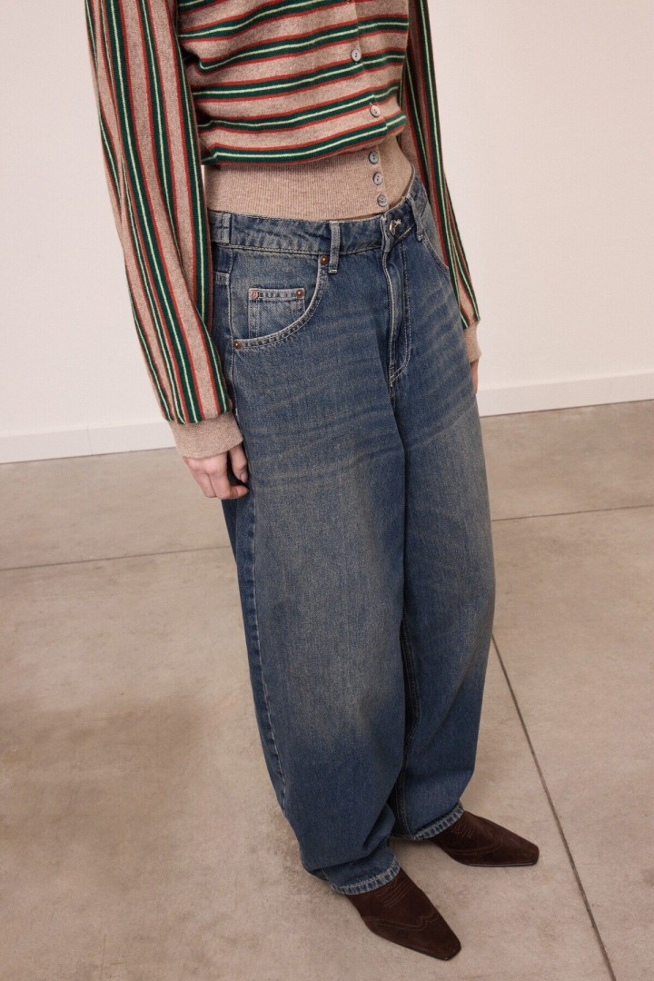 Adjustable balloon jeans