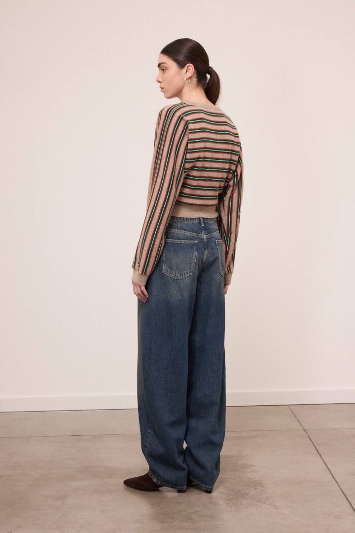 Adjustable balloon jeans