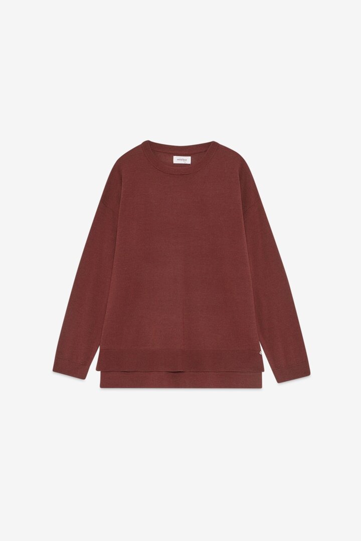Oversized sweater Cacao