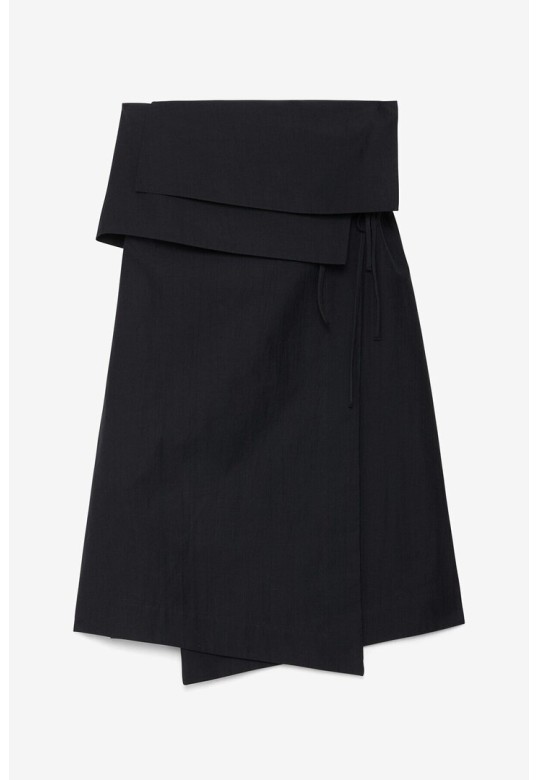 Wrap skirt Black