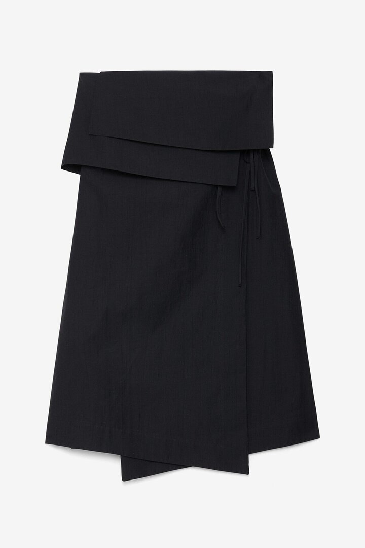 Wrap skirt Black
