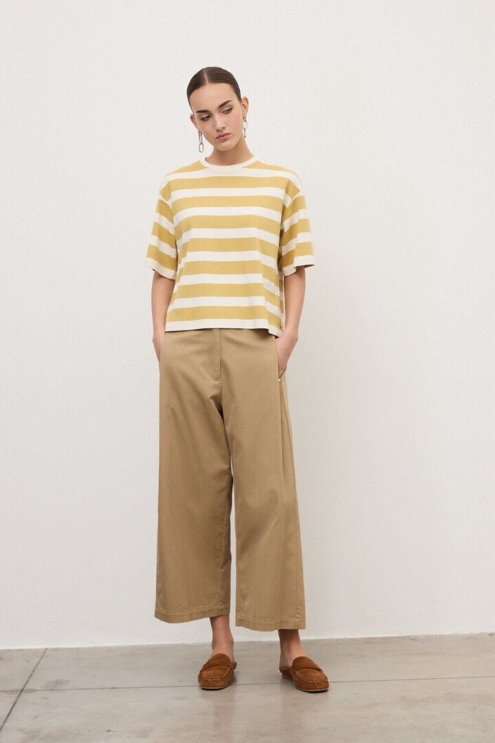 Cropped cotton trousers Corda