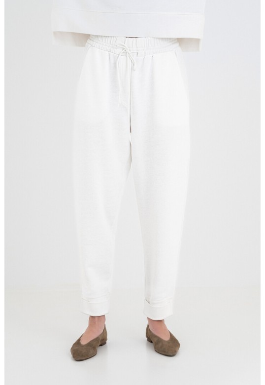 FUTTER LOOSE SWEATPANTS OFF WHITE