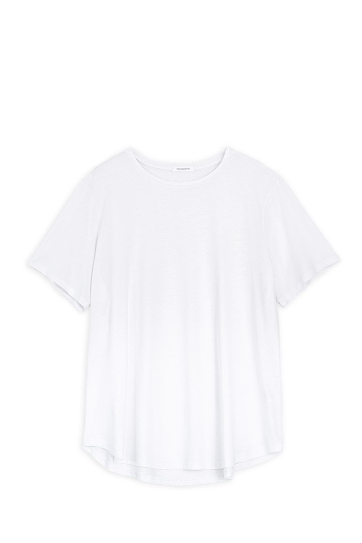 ORGANIC JERSEY OVERSIZED T-SHIRT WHITE