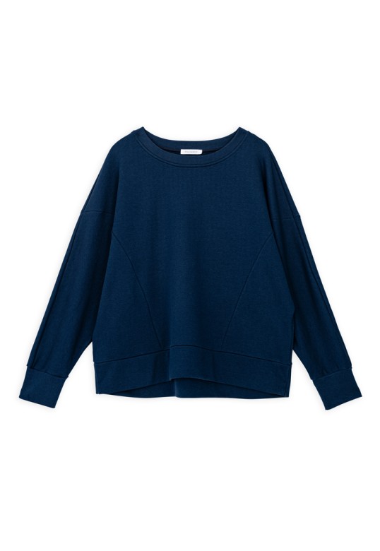 FUTTER OVERSIZED SWEATSHIRT DARK BLUE